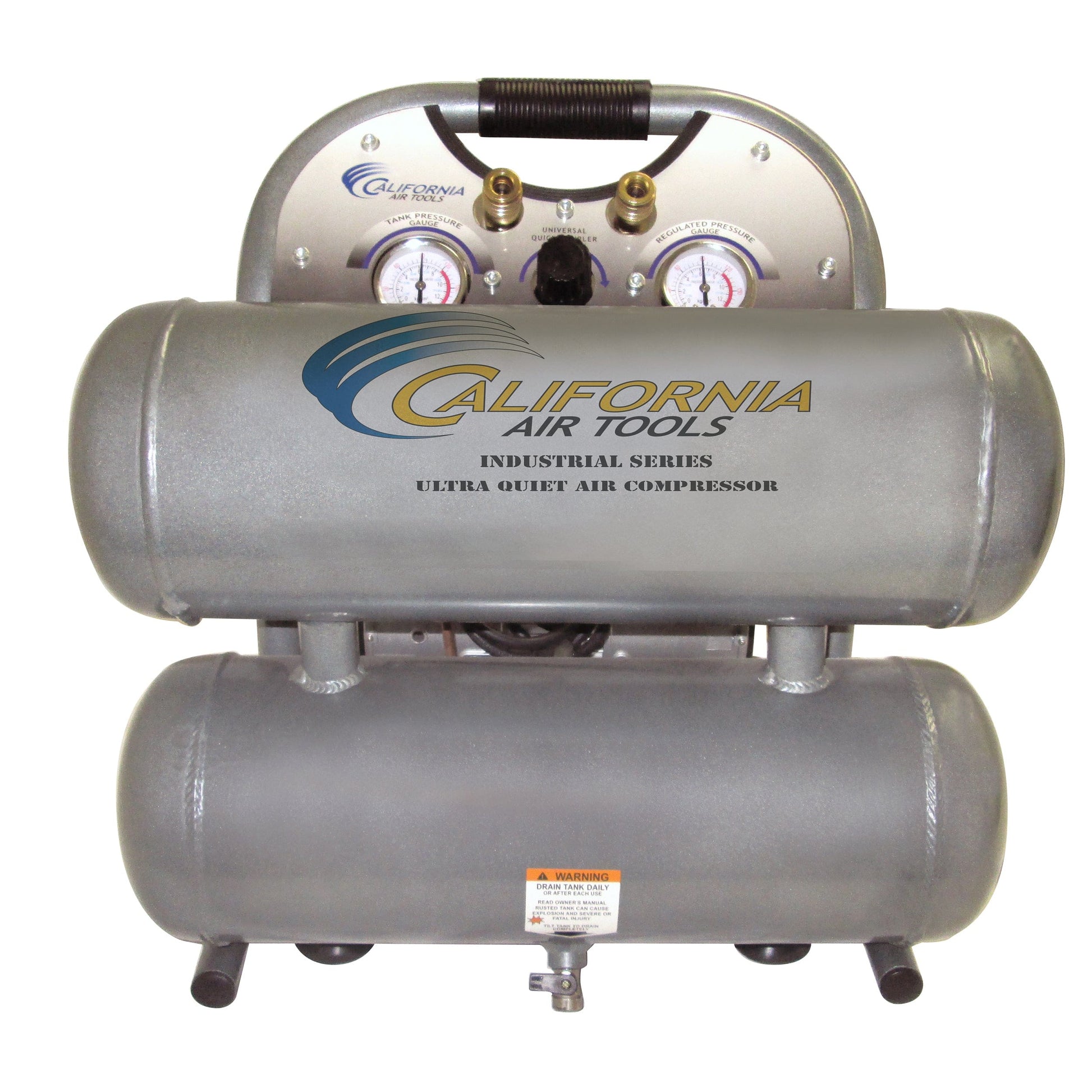 1HP 4-3/5 Gallon Oil-Free Aluminum Tank Air Compressor alt 0