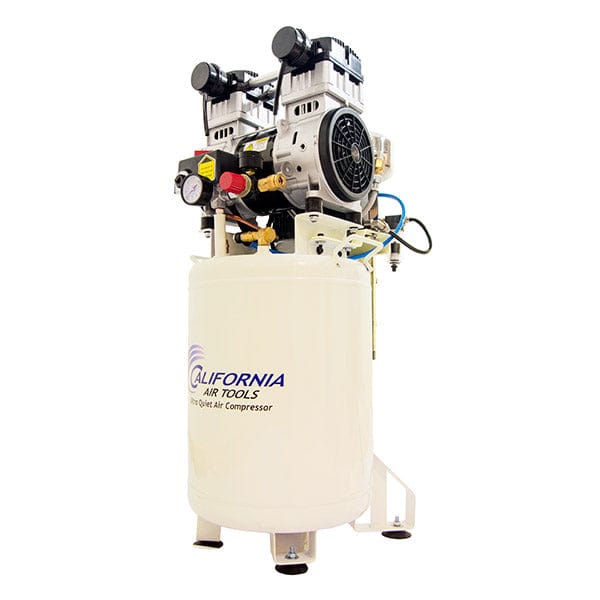 2HP 10 Gallon Oil-Free Steel Tank Air Compressor with Air Drying System and Aftercooler alt 0