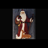 Father Christmas Intarsia Pattern alt 0