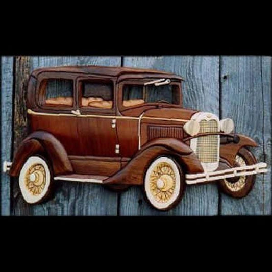 Model A Sedan Intarsia Pattern alt 0