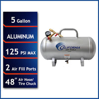 5 Gallon Portable Aluminum Air Tank