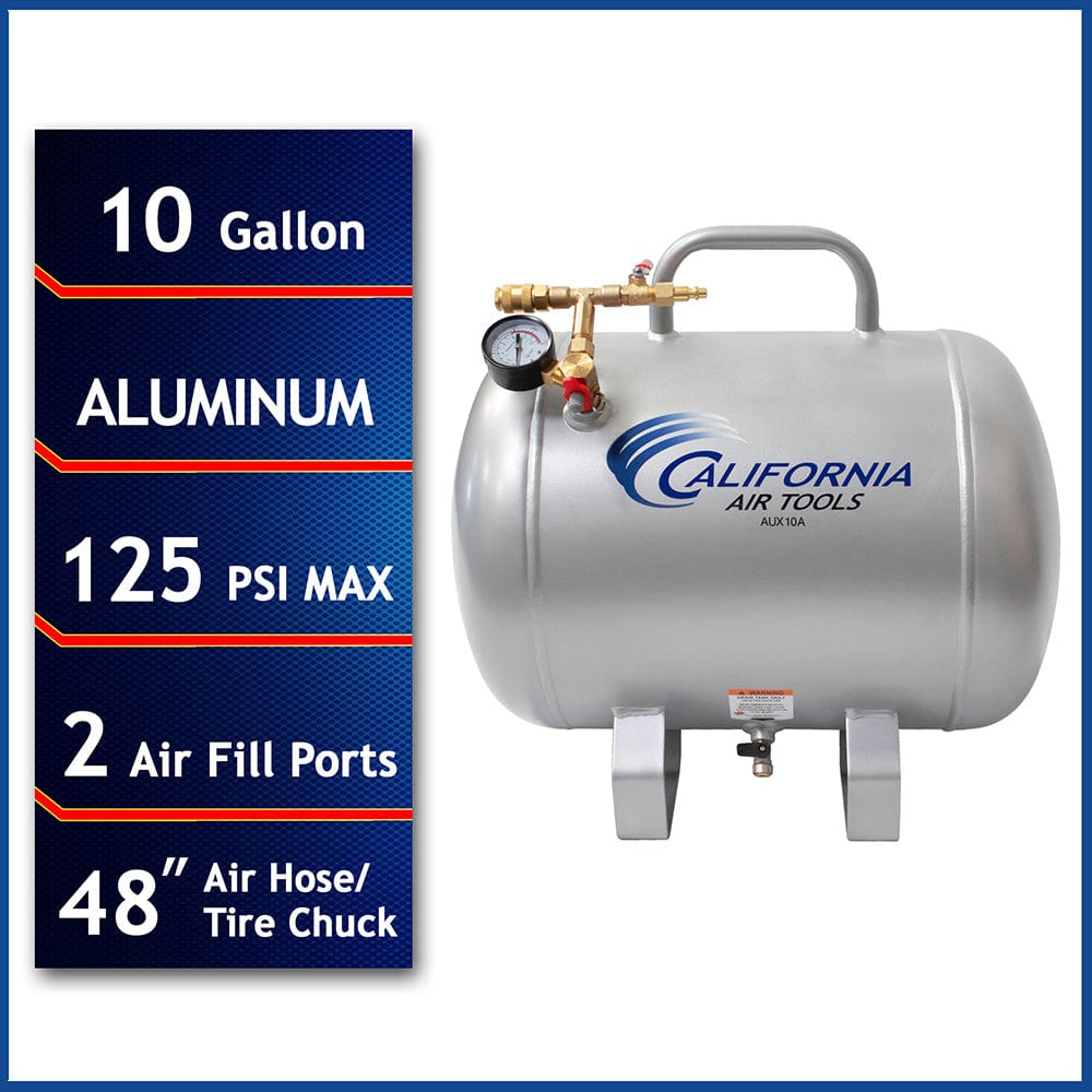 10 Gallon Portable Aluminum Air Tank