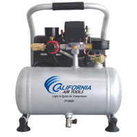 Portable Steel Tank Air Compressor 0.6 HP 1 Gallon alt 0