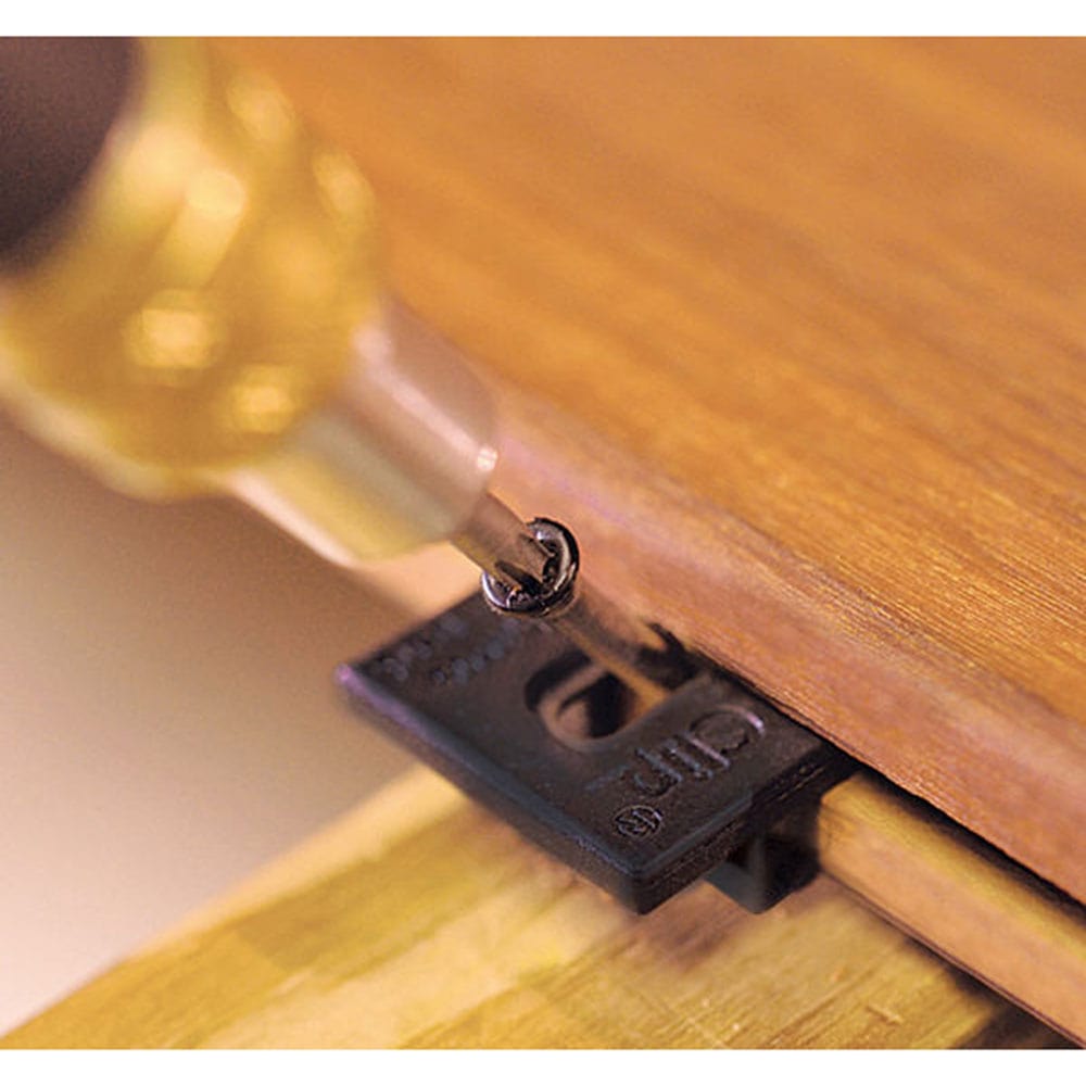 ExtremeKD Ipe Clip Hidden Deck Fastener Kit, (175 pack), Black alt 0