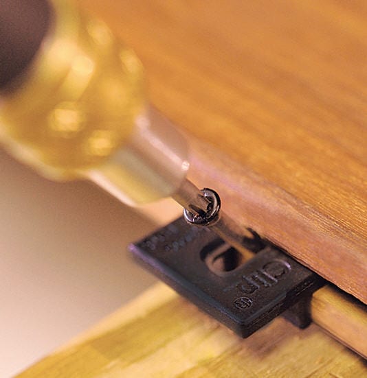 Extreme Ipe Clip Hidden Deck Fastener Kit, (1050 pcs), Black alt 0