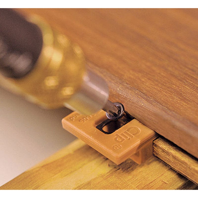ExtremeKD Ipe Clip Hidden Deck Fastener Kit, (1050 pcs), Brown alt 0