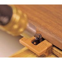 ExtremeKD Ipe Clip Hidden Deck Fastener Kit, (525 pcs), Brown alt 0