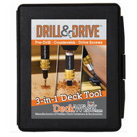 Deck Building Drill & Drive, 3-in-1 Accessory Tool Set alt 0