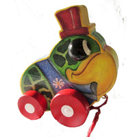 Frog Pull Toy  Woodworking Pattern and Picture alt 0