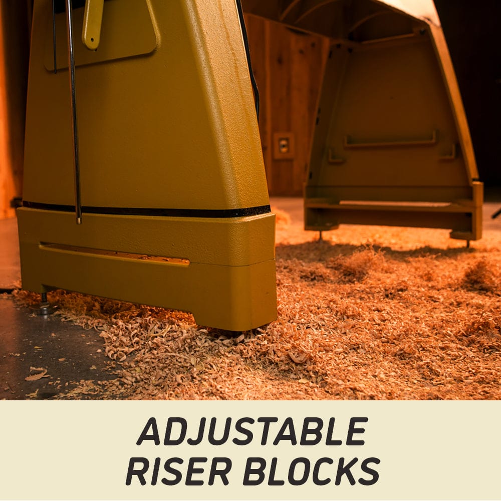 20" x 35" Woodworking Lathe with 6" Risers - 2 HP 1 Ph 220V - 3520C