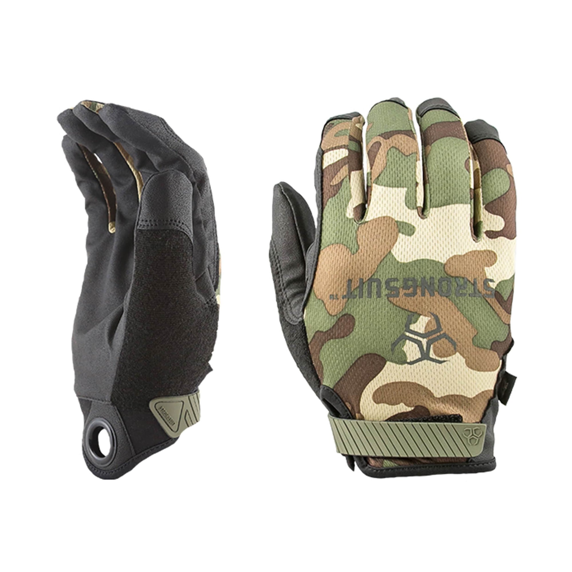 Q Series Gloves, Camo, XL alt 0