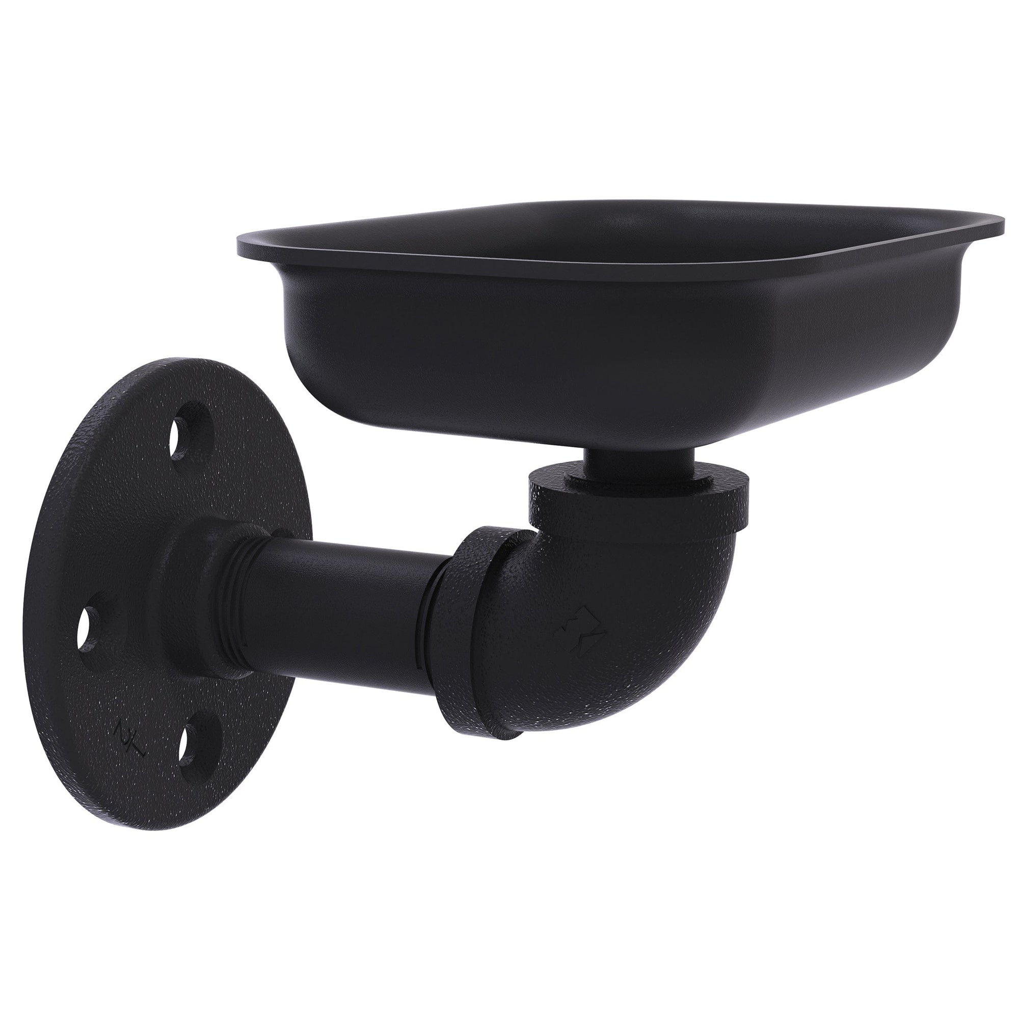 Wall Mounted Soap Dish, Matt Black Finish alt 0