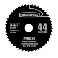Versacut 3 3/8" 44T HSS Blade alt 0
