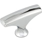 Cabinet Pull 3" C/C O.L.,   WITH 4-1/16" O.L.,   Polished Chrome alt 0