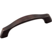 Cabinet Pull, 96 mm C/C with 4-7/8" O.L.,  FinishBrushed Oil Rubbed Bronze alt 0