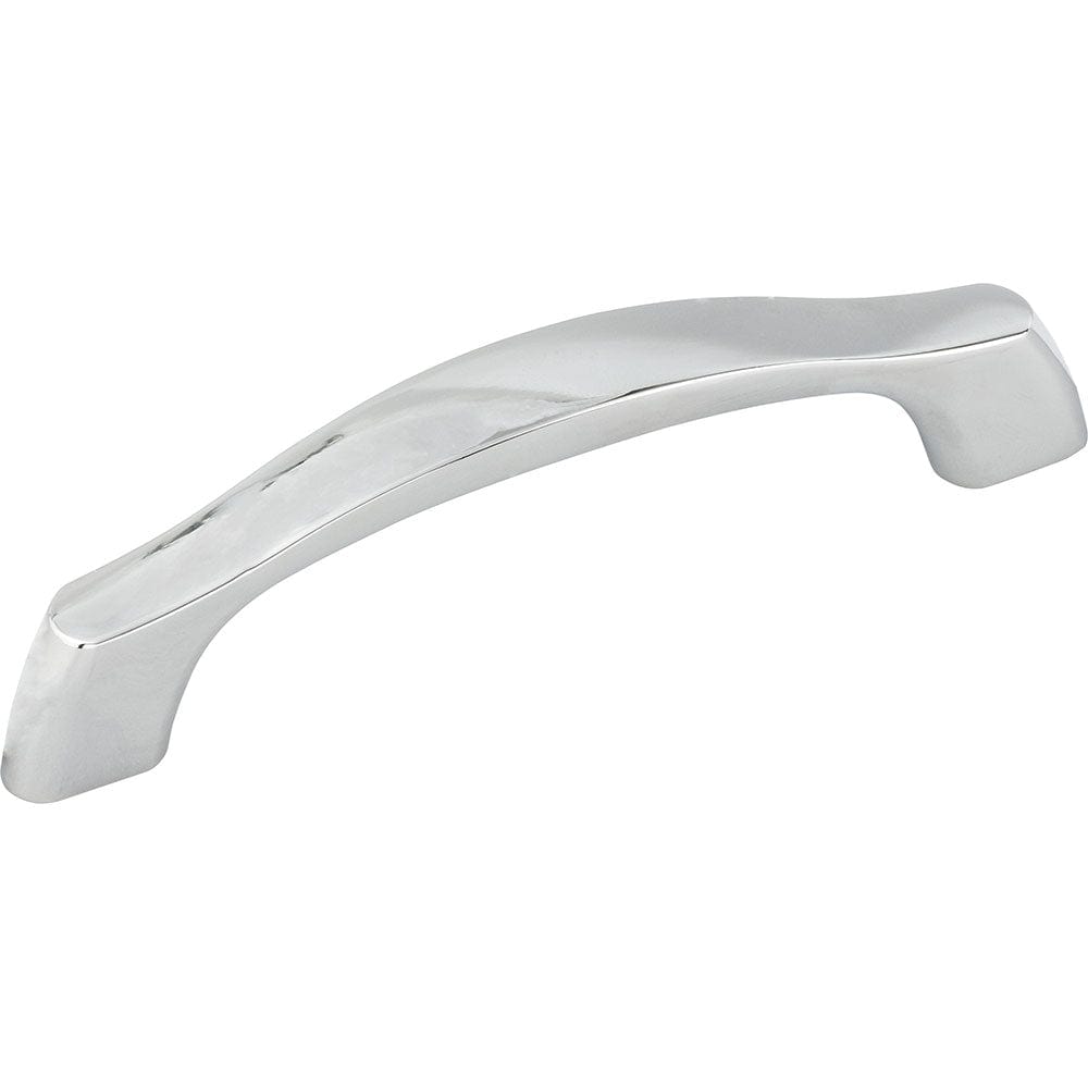 Cabinet Pull, 96 mm C/C with 4-7/8" O.L.,  Polished Chrome alt 0