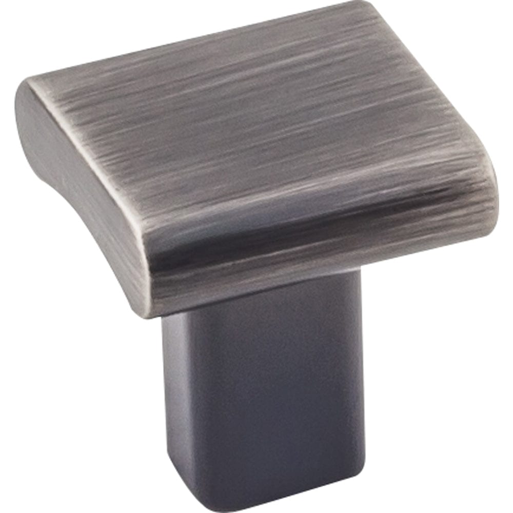  Park Knob 1" O.L., Brushed Pewter alt 0