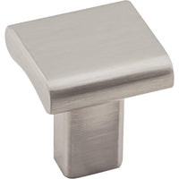  Park Knob 1" O.L., Satin Nickel alt 0