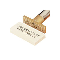 Branding Iron, "Handcrafted By" Non-Electric alt 0