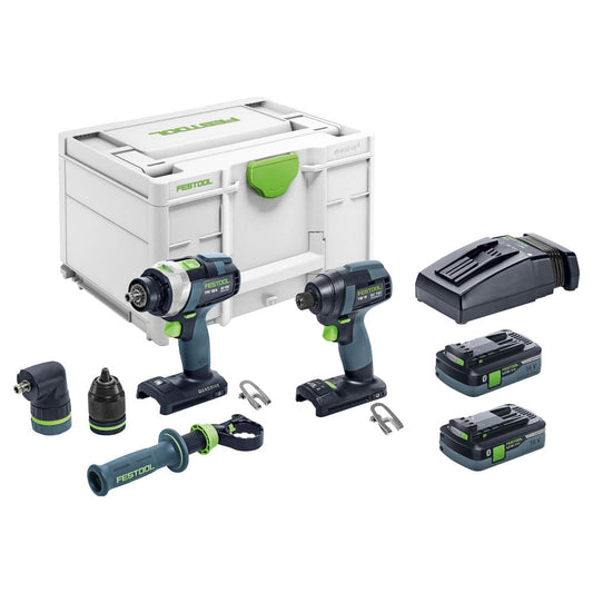 TID 18 HPC I-Set TPC 18/4 Impact Driver and Drill Set