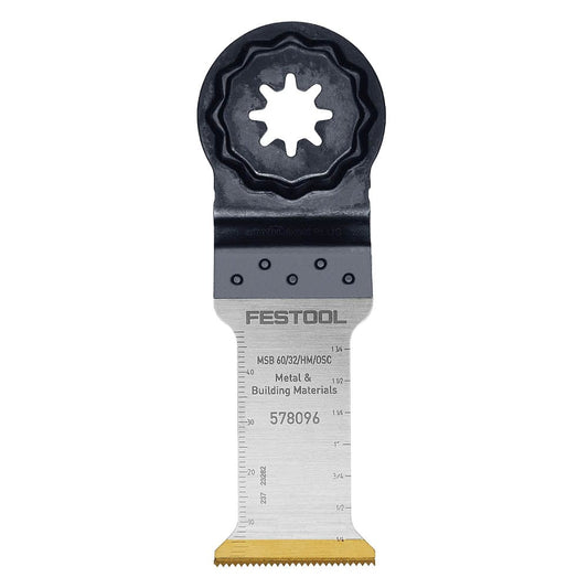 Carbide Saw Blade MSB 60/32/HM/OSC for Oscillating Multi-Tool