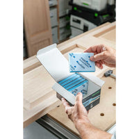 Granat PROfile Foam Abrasive Sheet - 3" x 4" Medium-Superfine - 10 Pack Assortment