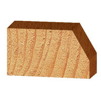 2309 Edge Bevel Router Bit 30 A 1/2" SH 7/8" CL X 3/4" CH 2-3/4" OL alt 0