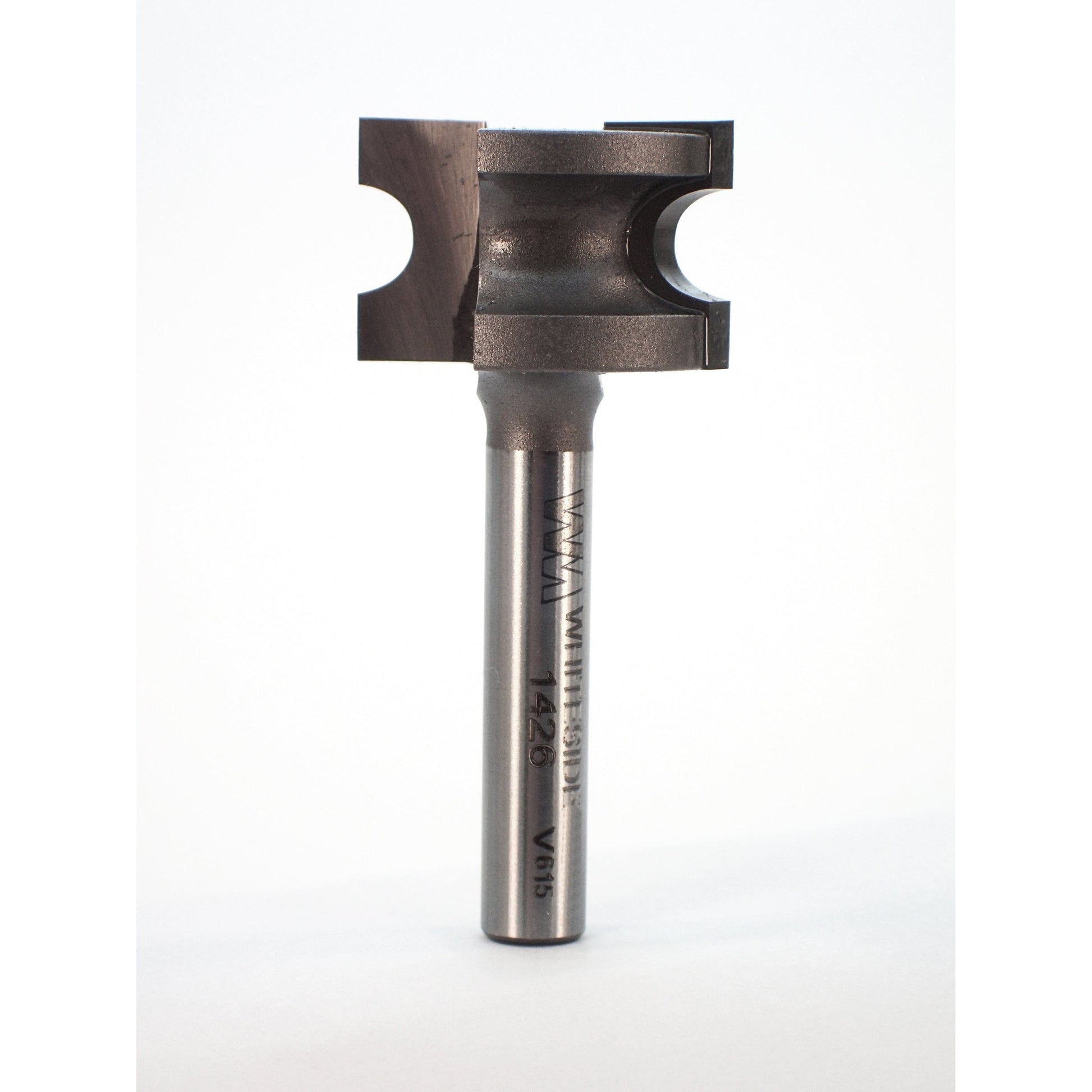 1426 Half Round (Bull Nose) Router Bit 1/4" SH 1/8" R X 1/4" Co X 9/16" CL 7/8" D alt 0