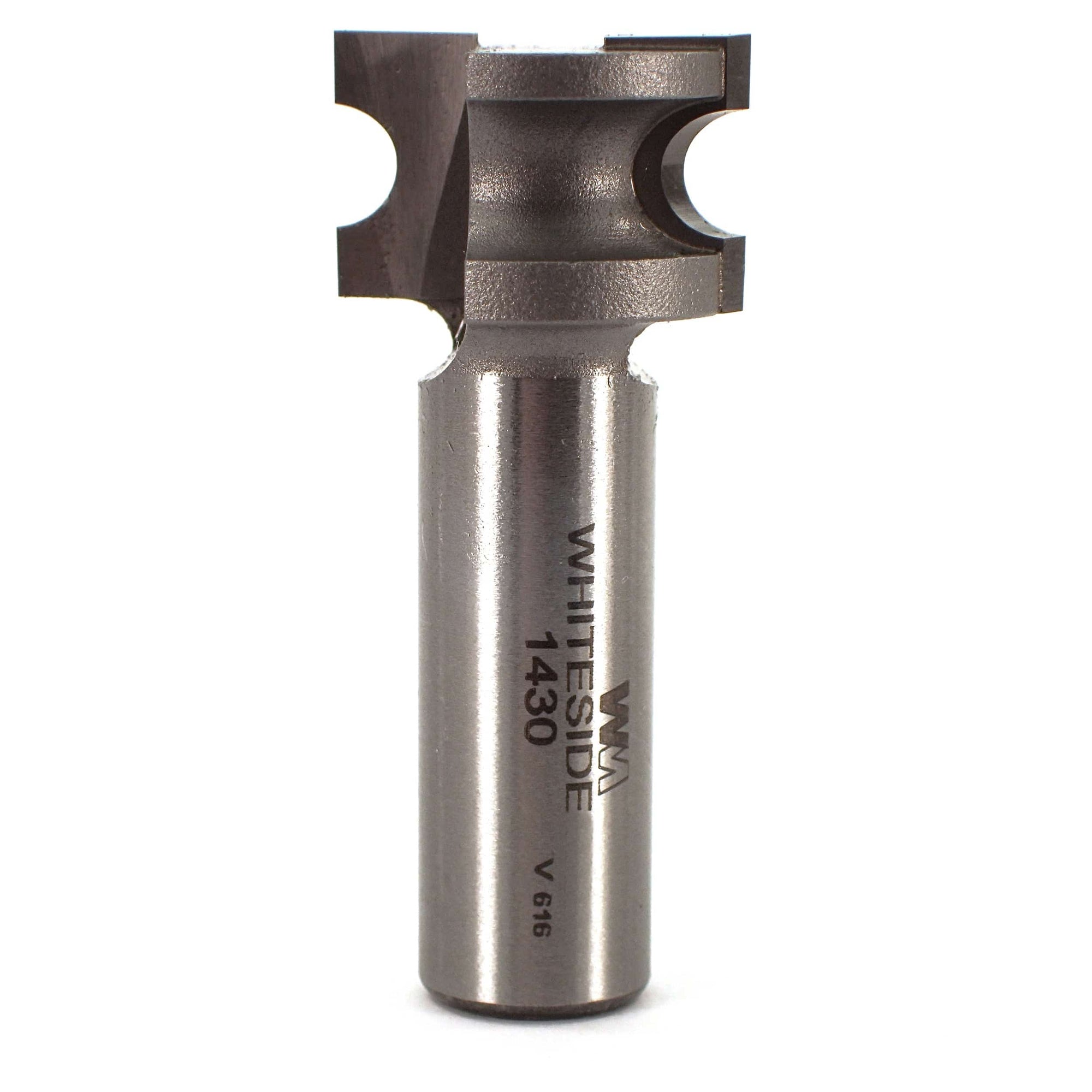 1430 Half Round (Bull Nose) Router Bit 1/2" SH 1/8" R X 1/4" Co X 9/16" CL 7/8" D alt 0