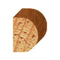 1430 Half Round (Bull Nose) Router Bit 1/2" SH 1/8" R X 1/4" Co X 9/16" CL 7/8" D alt 0