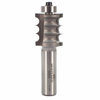3202 Multi-Beading Router Bit 1/2" SH 1/8" R 7/8" D x 1" CL x 2-3/4" OL alt 0