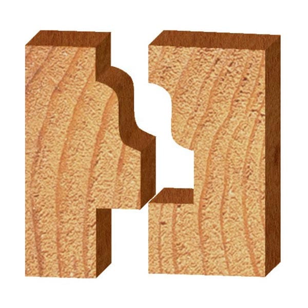 6050 Window Sash Router Bit 1-3/8" D X 7/8 To 1-5/8" CL X 3-5/8" OL alt 0