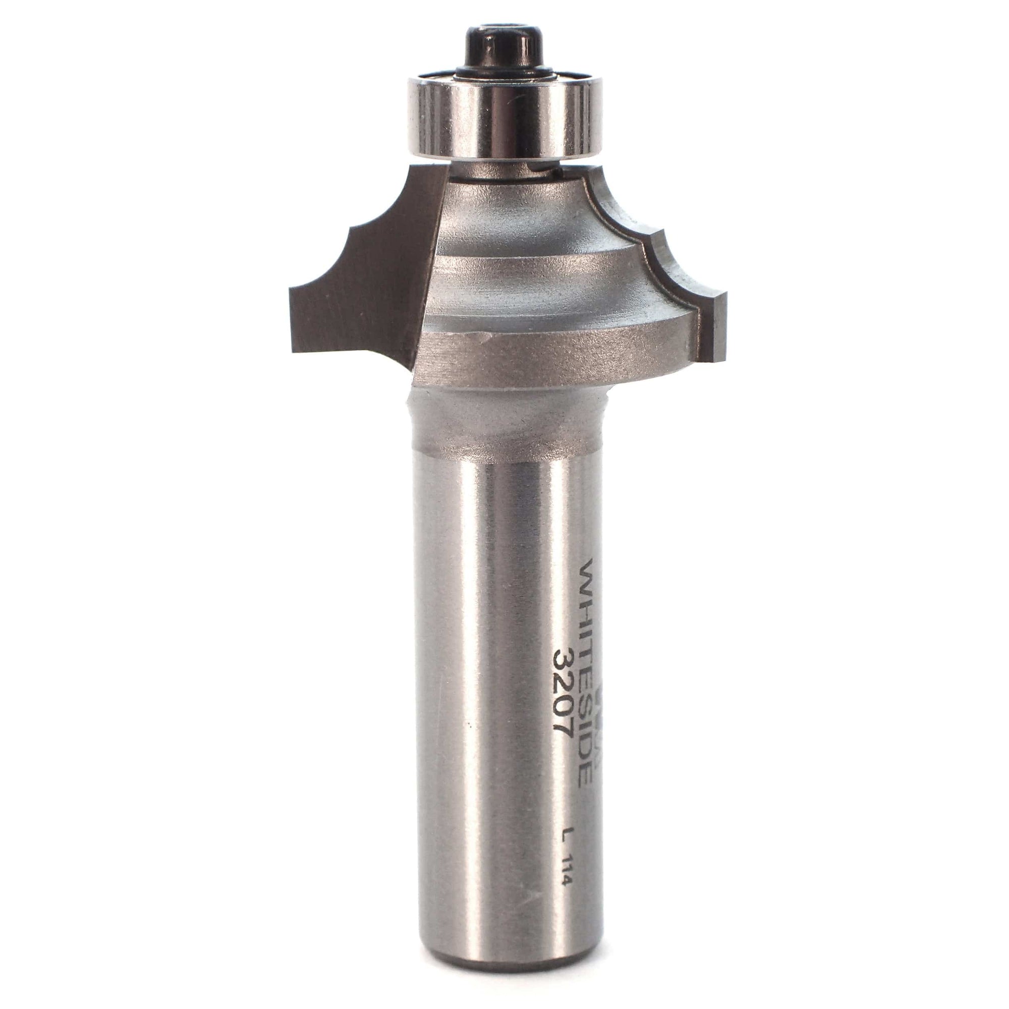 3207 Double Round Router Bit 1/2" SH 5/32" R 1-1/8" D X 1/2" CL X 2-1/4" OL alt 0