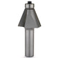 2307 Edge Bevel Router Bit 22-1/2 A 1/2" SH 15/16" CL X 7/8" CH 2-3/4" OL alt 0