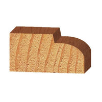 3292 Front Face Door Edge Router Bit 1/2" SH 1-3/8" D X 3/8" CL X 2" OL alt 0