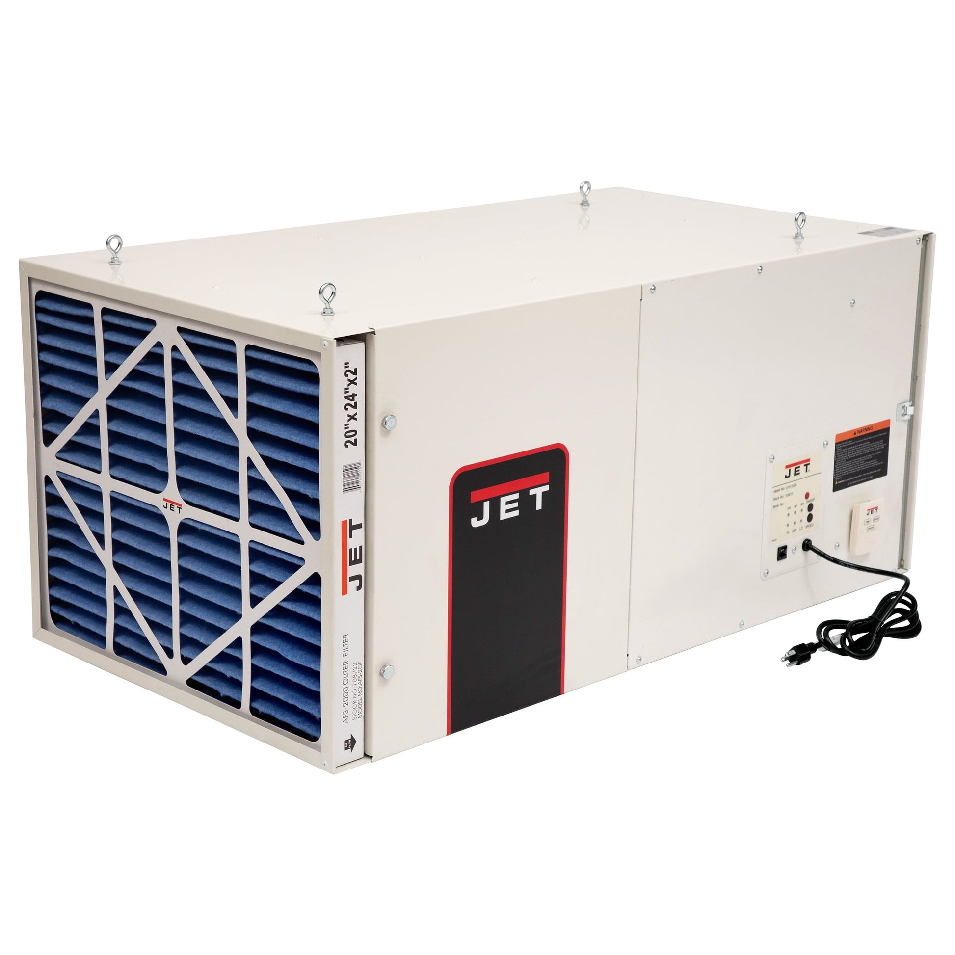 Air Filtration System - 1700 CFM 1 Ph 115V - AFS-2000
