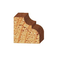 3211 Cove And Bead Router Bit 1/2" SH 5/32" R 1-1/8" D X 1/2" CL X 2-1/4" OL alt 0