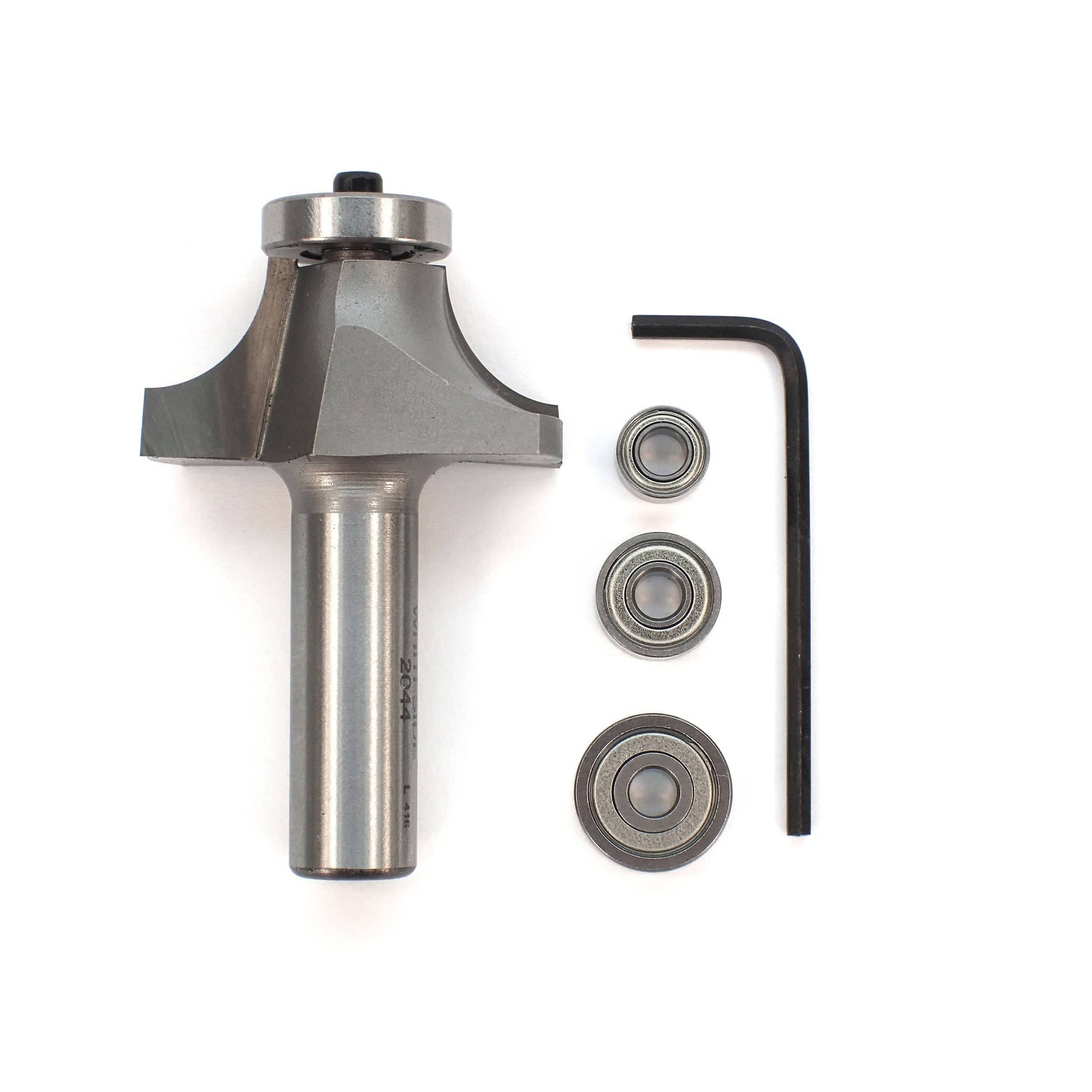 2044B Multi-Beading Router Bit Set 1/2" R X 1-3/4" D X 3/4" CL 2-5/8" OL alt 0