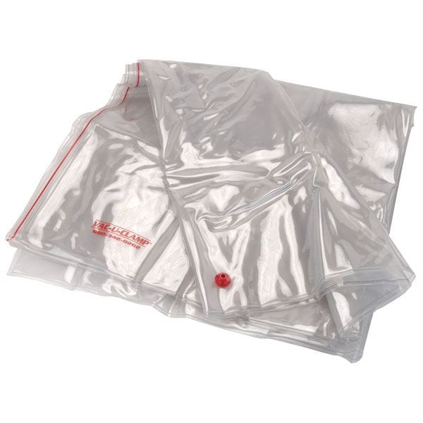 54" x 60" 20ml Vinyl Replacement Bag With Zip Closure alt 0