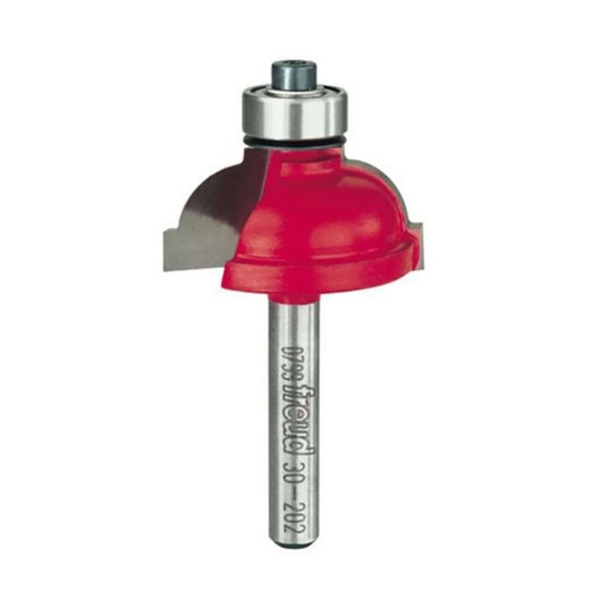 38-202 Cove And Fillet Router Bit 1/4" SH 1-1/4" D 19/32" CL 5/16" R alt 0