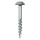 Pocket Hole Screws for Hardwoods- 1 1/4" Long Fine Self-Cutting Threaded Square Drive- 500 Piece 