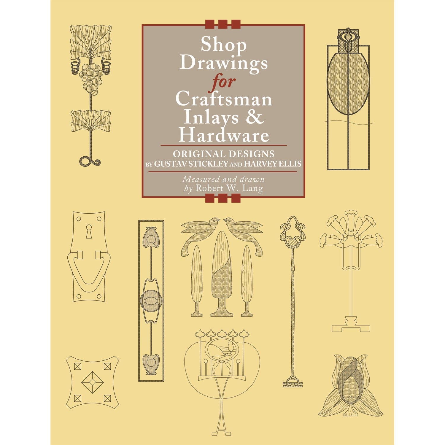 Shop Drawings for Craftsman Inlays and Hardware alt 0