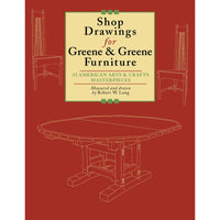 Shop Drawings for Greene and Greene Furniture alt 0