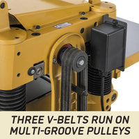 20" Planer - 5 HP 1 Ph 230V - Helical Cutterhead - 209HH