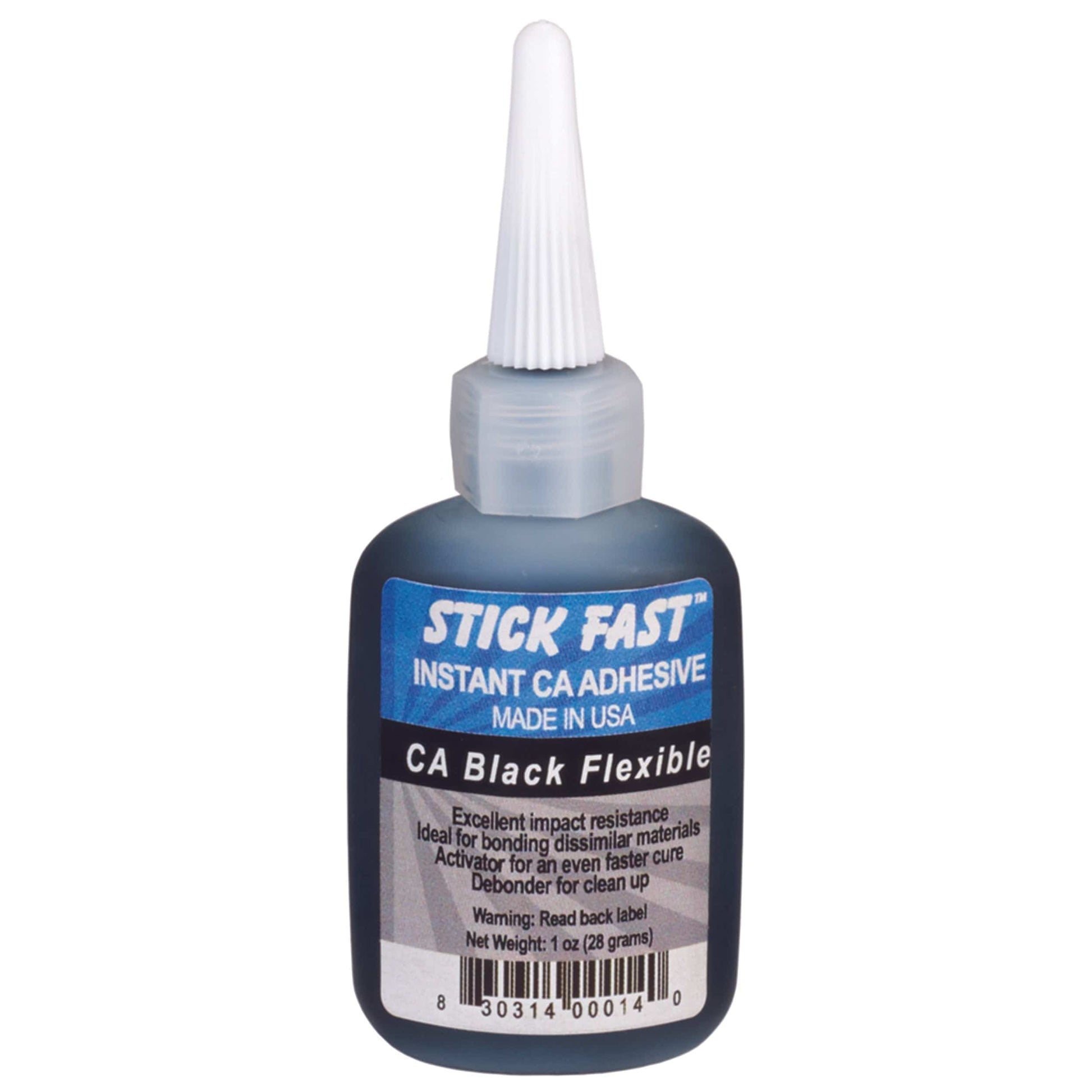 Stick Fast CA Black Flex Glue 1oz alt 0