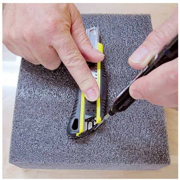 Kaizen Foam 20mm (7/8") Black alt 0