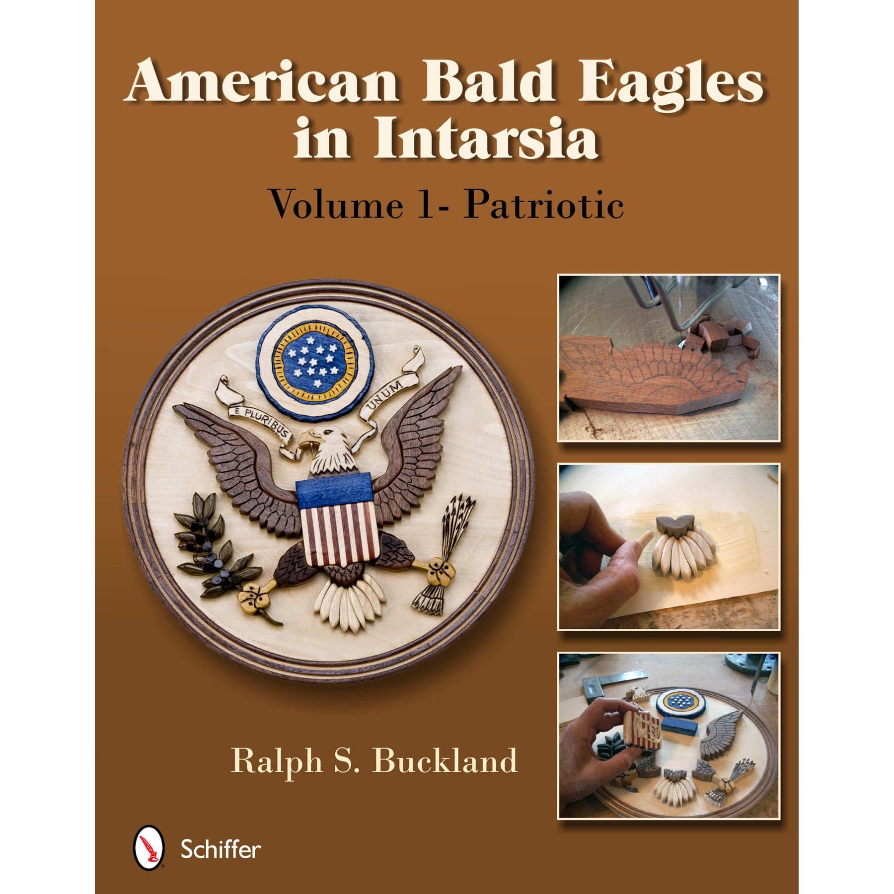 American Bald Eagles in Intarsia: Volume 1 - Patriotic alt 0