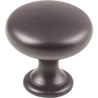 Madison Knob, 1-3/16" Dia.,  Dark Bronze alt 0