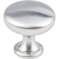 Madison Knob, 1-3/16" Dia.,  Brushed Chrome alt 0