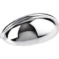Florence Pull, 3" C/C, Polished Chrome alt 0